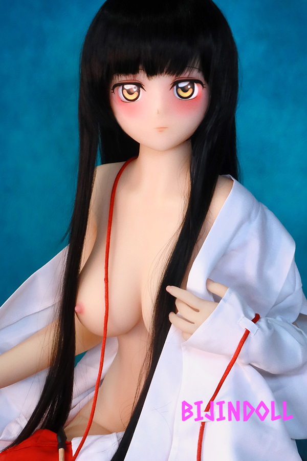 aotumedoll#43 D-cup 145cm TPE Big Breasts Anime Style Doll Custom Manga Doll Sex Chubby Character Life Size Dutch Wife Shrine Maiden Erotic Costume