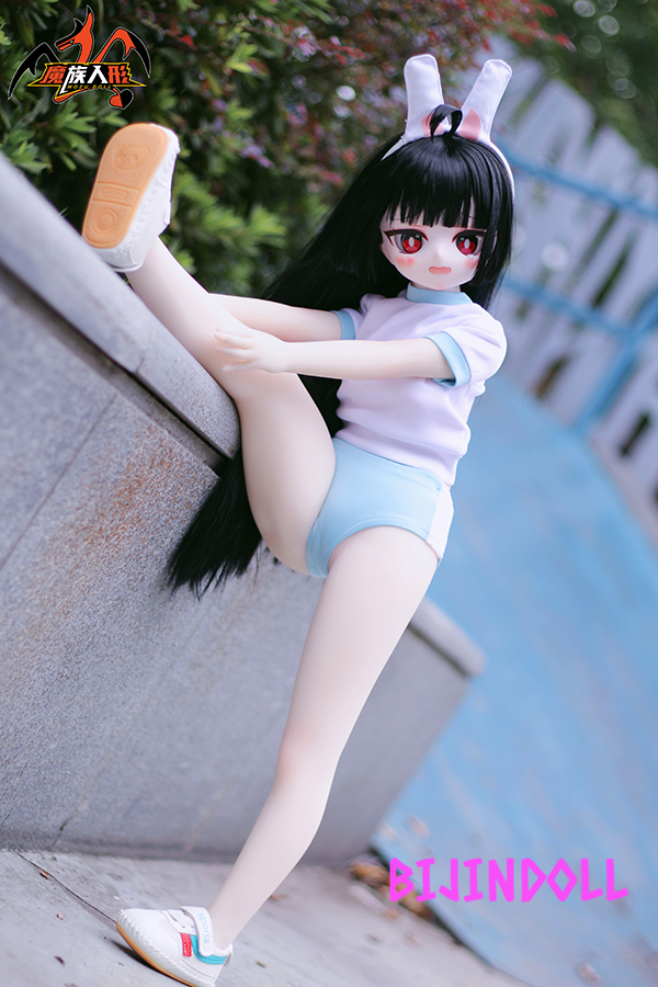Mozudoll Rabbit Miu PVC Head Picture Clothing Free Anime Sex Doll Erotic Gym Clothes Sex Cos Cute Dutch Wife