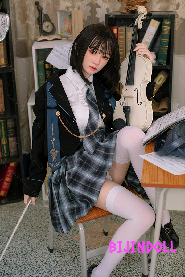 Bezlya 桔梗 160cm B-cup Silico Adult Pornsex doll beautiful real doll life-size adult r18 doll