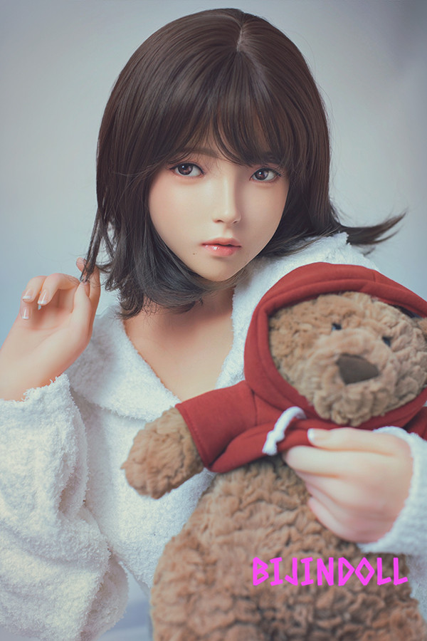 FUDOLL 150cm B-cup Silicone Head Cute little sister sexy doll immature shaved beautiful sex doll