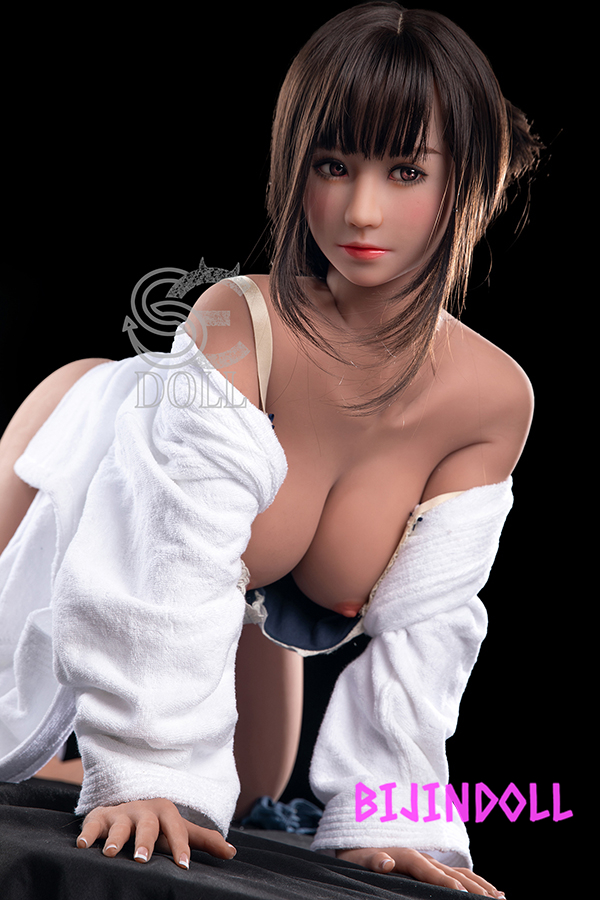 SEDOLL#128 161cm F-cup TPE Hot Brown Sex Dolls Sexy Little Asia Brown Nude Dutch Wife