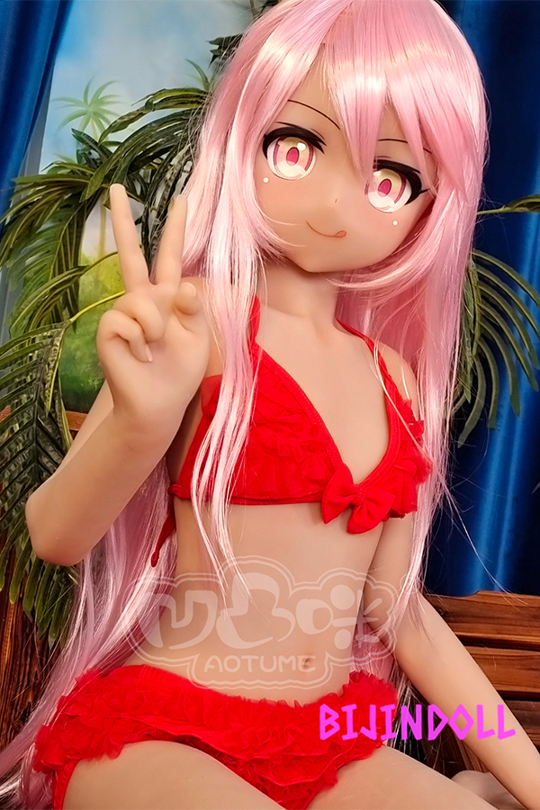 aotumedoll#98 B-cup TPE Chloe sex doll swimsuit brown sex doll fgo game anime cosplay chloe