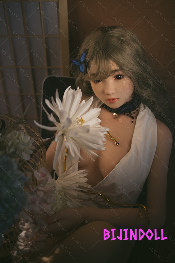 Bezlya 風信子 160cm B-cup Silicone head + TPE body sexy erotic dress sex doll full size love doll