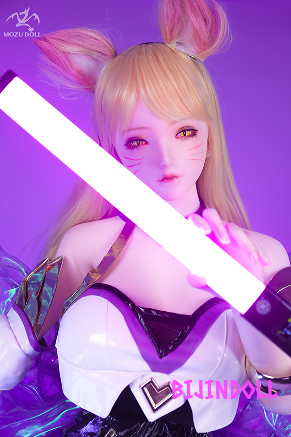 mozudoll 163cm H-cup TPE the Nine-Tailed Fox Ahri Sex Dolls Ahri Cos Play Love Doll Lifelike Reappear