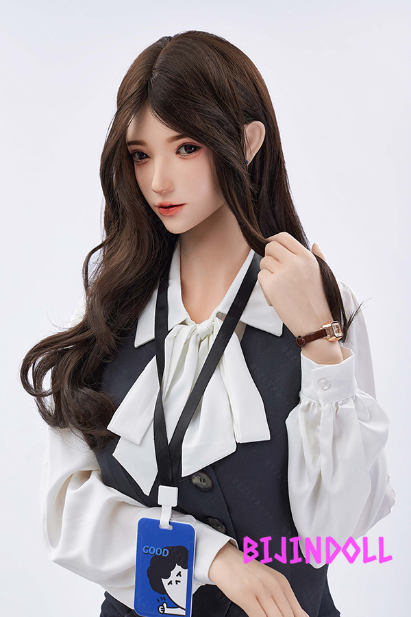 Bezlya Yulan 163cm E-cup Silicon Head Office Lady Cosplay Sex Doll E Cup Sex Realistic Dutch Doll Sex