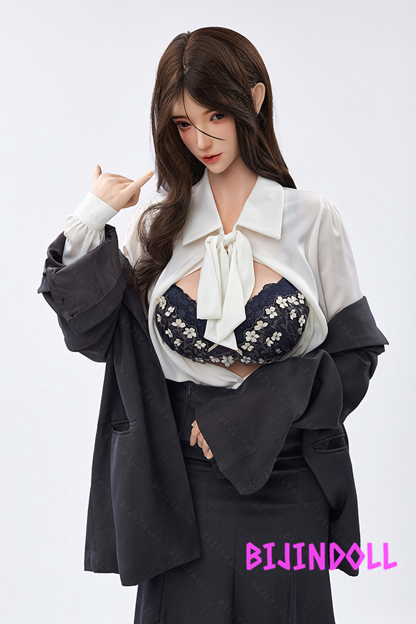 Bezlya Yulan 163cm E-cup Silicon Head Office Lady Cosplay Sex Doll E Cup Sex Realistic Dutch Doll Sex