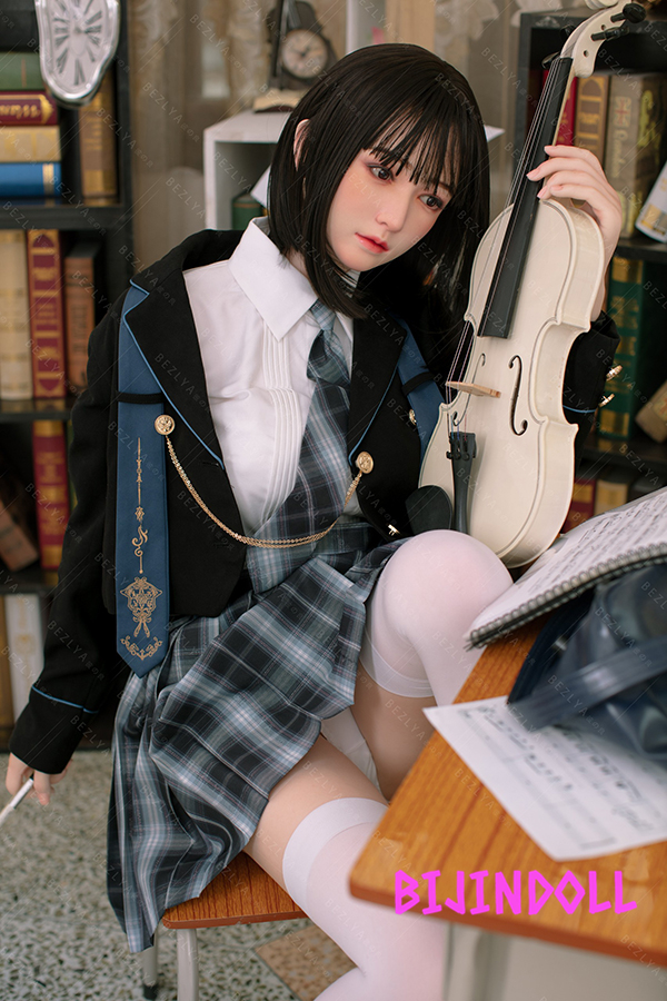 Bezlya 桔梗 160cm B-cup Silico Adult Pornsex doll beautiful real doll life-size adult r18 doll