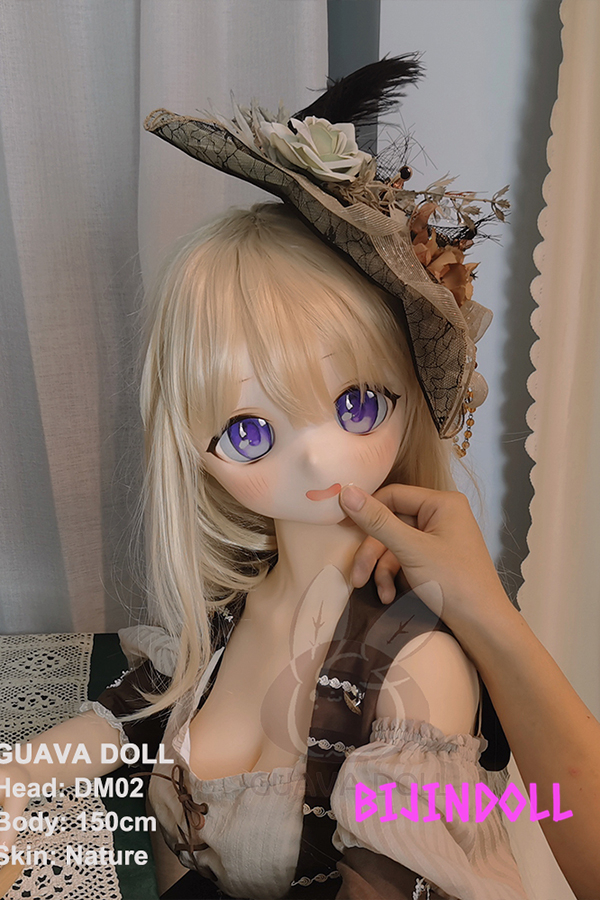 GUAVADOLL DM02 150cm D-cup PVC head big tits 2d anime dutch wife luxury adult anime sex doll