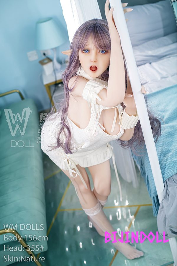 WMDoll#355 156cm B-cup TPE erotic sweater elf mouth ejaculation sex doll safe use of tpe dutch wife