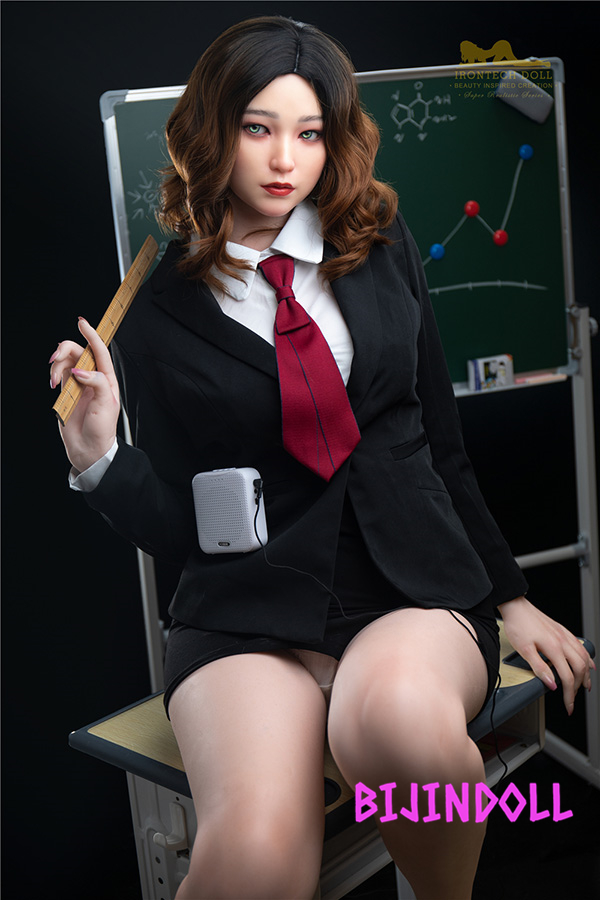 Irontechdoll 166cm C-Cup Silicone Asian Tutor Sex Doll Seduction Sex Adult Big Breasts Dutch Wife