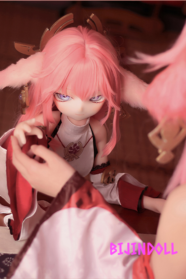 Mozudoll TinyFox Costume Free Yaemiko Love Doll Genshin Cosplay Doll PVC Head Dutch Wife