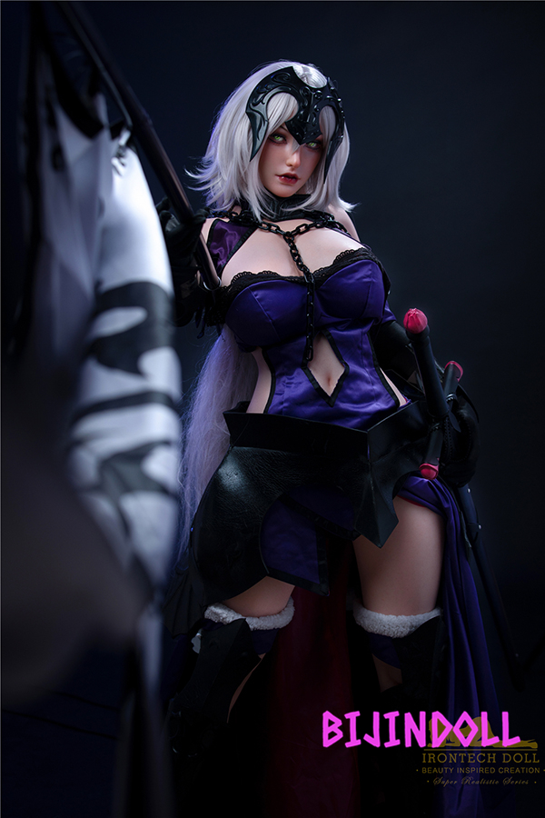 Irontechdoll 165cm G-Cup Silicone Jeanne d'Arc  (Alter) Sex Doll FGO Game Cosplay Dutch Wife