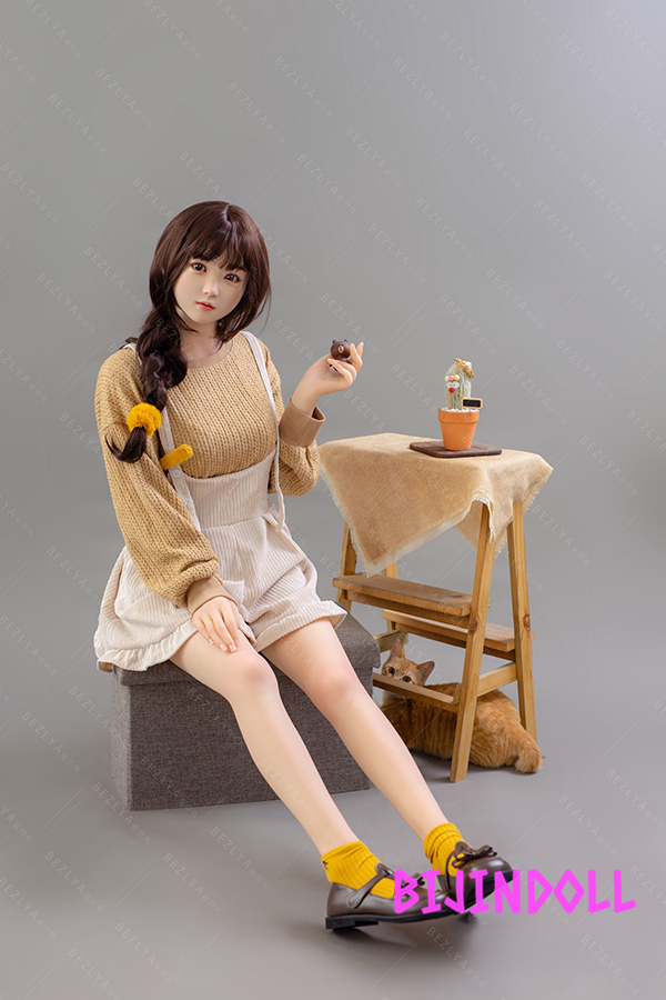 Bezlya 風信子 160cm B-cup Silicon head TPE body head mouth movable pose sex love doll