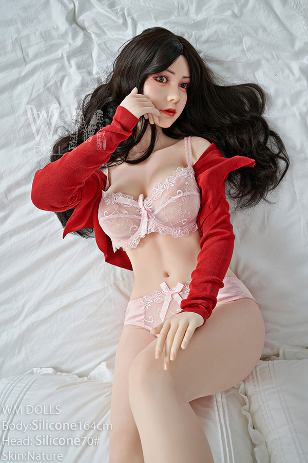 WMDoll#70 164cm D-cup Silicone Head soft masturbation silicon AV Sex doll optimum Dutchwife