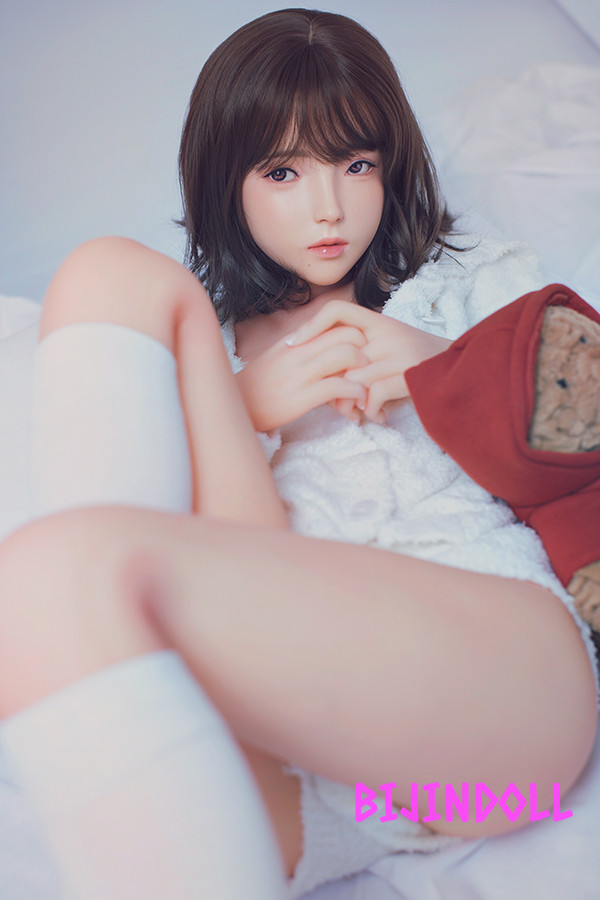 FUDOLL 150cm B-cup Silicone Head Cute little sister sexy doll immature shaved beautiful sex doll