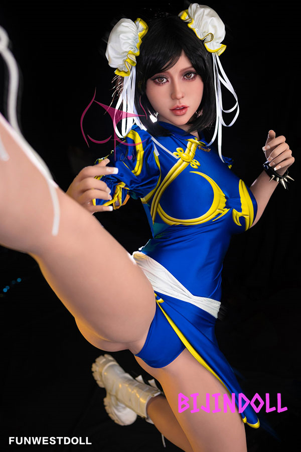 Funwest#059 Lucy 155cm F Cup TPE Chun-Li Cosplay Love Doll Female Fighter Character Real Dutch Wife