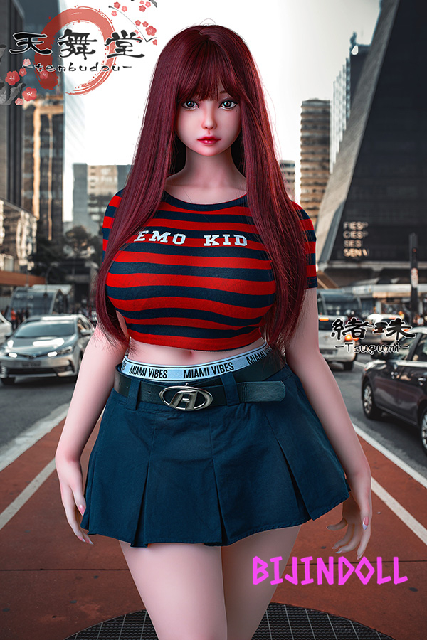 Tenbudou -Tsugumi- 155cm G-cup TPE Japanese BBW Sex Dolls With Huge Natural Tits Fat Pussy Creampied