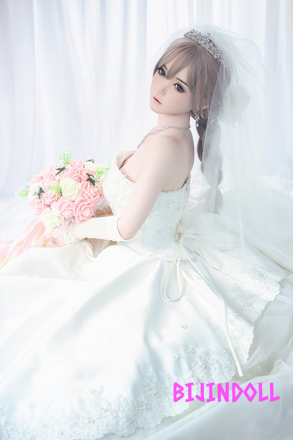 FUDOLL#19 150cm B-cup Full silicone sex doll marriage ideal bride beautiful bride doll