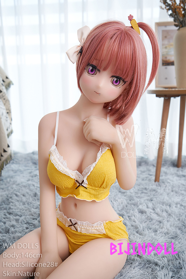 WMDoll#28 146cm C-cup silicone head anime beautiful sex doll Affordable Japanese Anime Sex Dolls