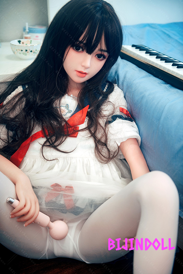 Bezlya 鈴蘭 149cm C-cup Silicon head Real eye movement love doll silicone adult sexy dolls
