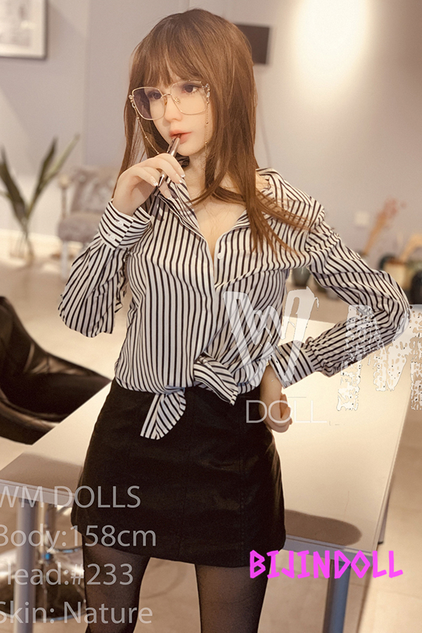 WMDoll#233 158cm D-cup TPE Big breasted OL Sex dolls Cheap life size dutch wife asian beauty