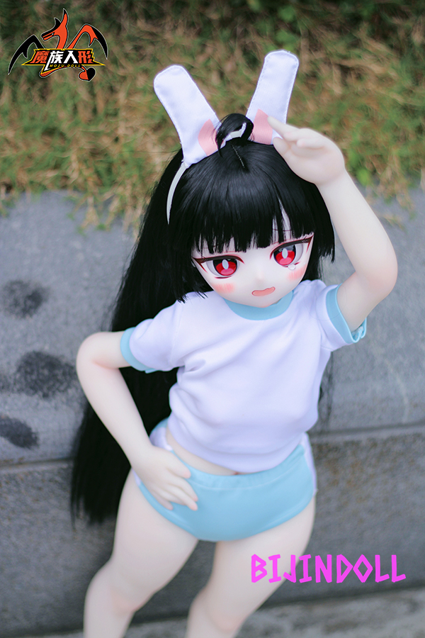 Mozudoll Rabbit Miu PVC Head Picture Clothing Free Anime Sex Doll Erotic Gym Clothes Sex Cos Cute Dutch Wife