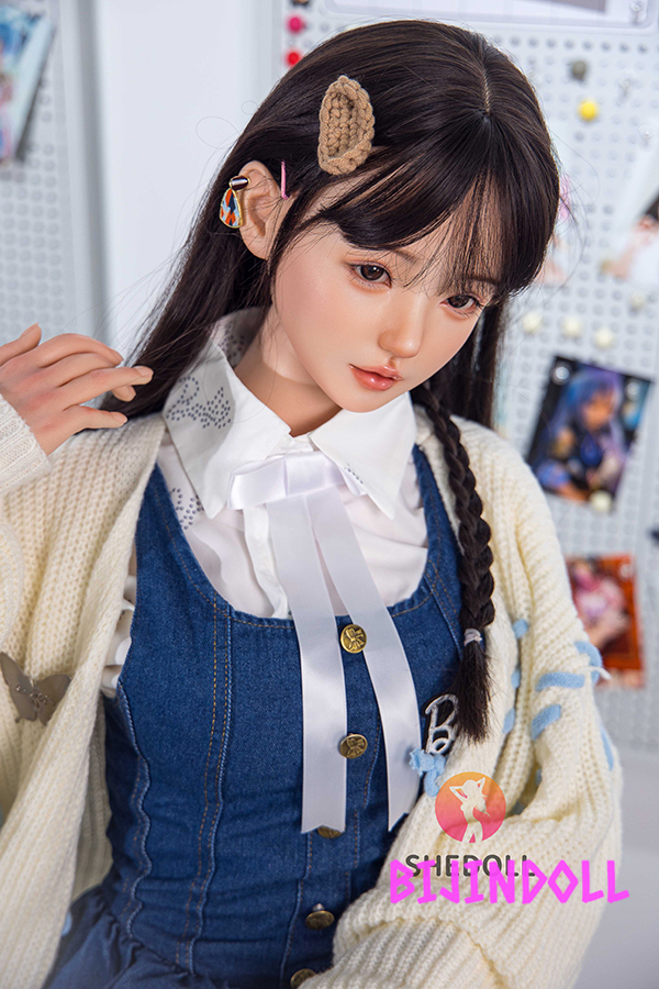 SHEDOLL 150cm B-cup Silicone Head Beautiful Love Doll Luxury Real Doll Life Size Body Adult Sex Erotic Doll