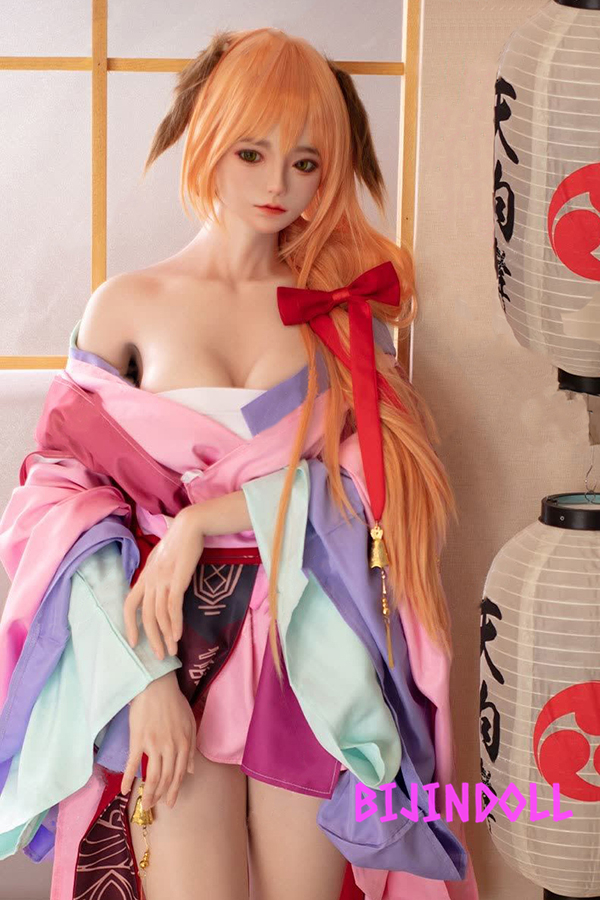 JXDOLL 150cm D-Cup Silicone Erotic Cosplay Silicone Love Doll Beautiful Big Breasts Adult Realistic Doll Life Size Dutch Wife