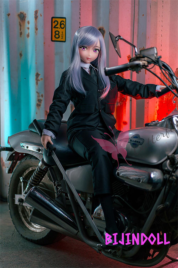 ButterflyDoll Lia 140cm E-cup TPE silver hair anime sex doll big tits erotic sexy Dutch wife fantasy anime