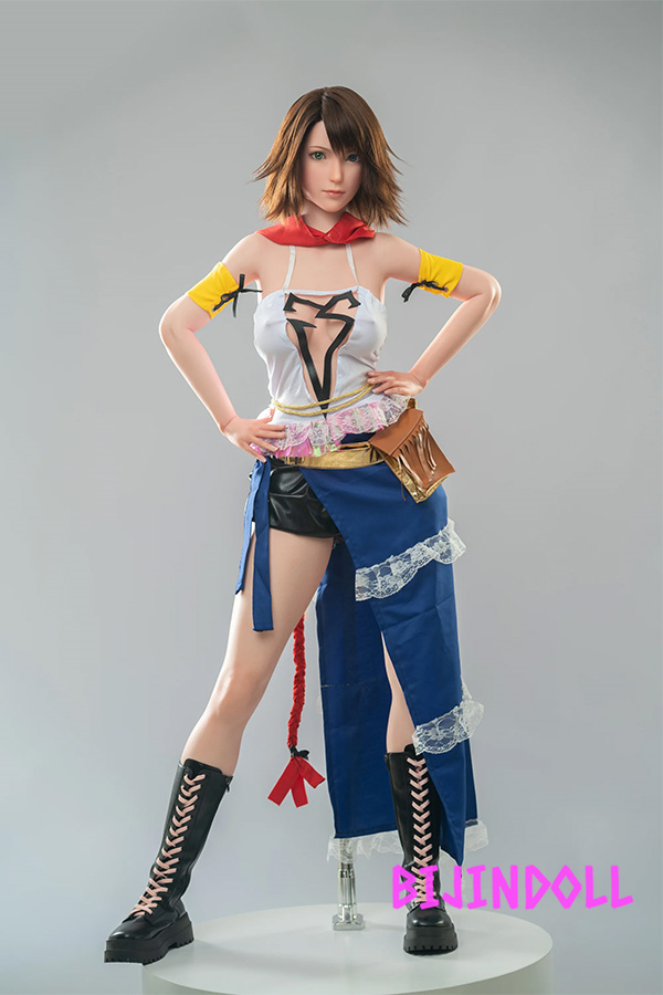 GameLadyNo.06 167cm/65.7″ D-Cup Silicone FFX-2 Yuna Sex Dolls Game Final Fantasy X-2 Cosplay Doll FFX-2