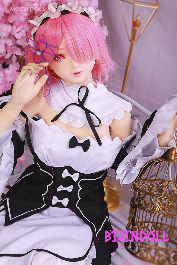 mozudoll 145cm TPE Ram Sex Dolls Cos Play Re Zero Ram anime Dutch Wife Anime Doll