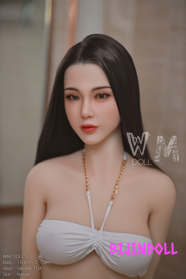 WMDoll#70 164cm D-Cup Silicone Head Life-size adult sex doll erotic big breasts silicone doll TPE body married woman sex doll