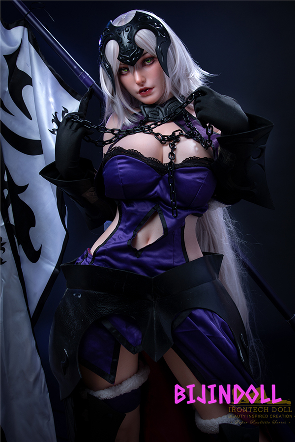Irontechdoll 165cm G-Cup Silicone Jeanne d'Arc  (Alter) Sex Doll FGO Game Cosplay Dutch Wife