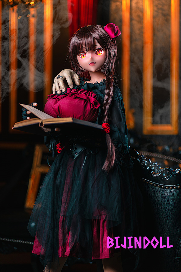 Siliko&Aotume Collaboration Doll H-cup 155cm TPE Big Tits Cute Anime Sex Doll 2-D Sex Cosplay Doll