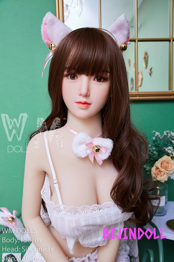 WMDoll#3 158cm D-Cup Silicone Head + TPE Body Chubby Lover Plump Beauty Love Doll Gay straight sex dolls