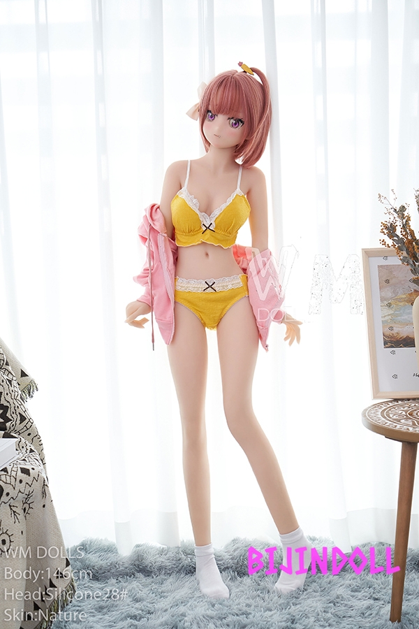 WMDoll#28 146cm C-cup silicone head anime beautiful sex doll Affordable Japanese Anime Sex Dolls