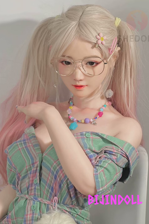 SHEDOLL 148cm D-cup silicone head sex twintail love doll beauty beautiful sex doll sex doll life size