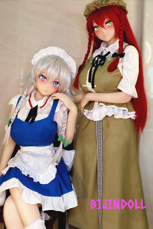 aotumedoll #49 & #50 F-cup H-cup 155cm TPE Sakuya Izayoi and Hong Meiling Sex Doll Touhou Project Character R18 Life-Size Anime Head Dutch Wife Big Breasts 2D Sex Doll
