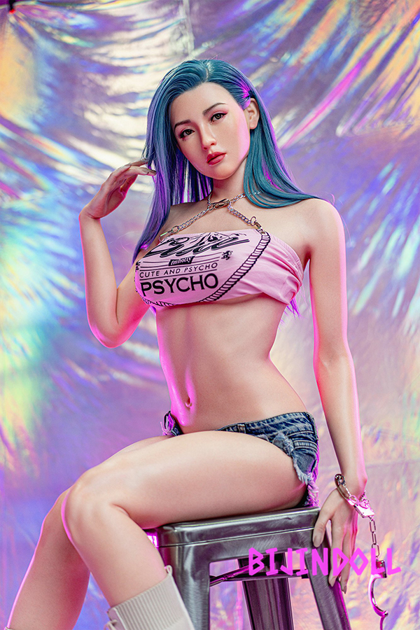 WAXDOLL#GE07 170cm C-cup Silicone Luxury Sex Doll Soft Silicone Head Life-size real sex dutch wife