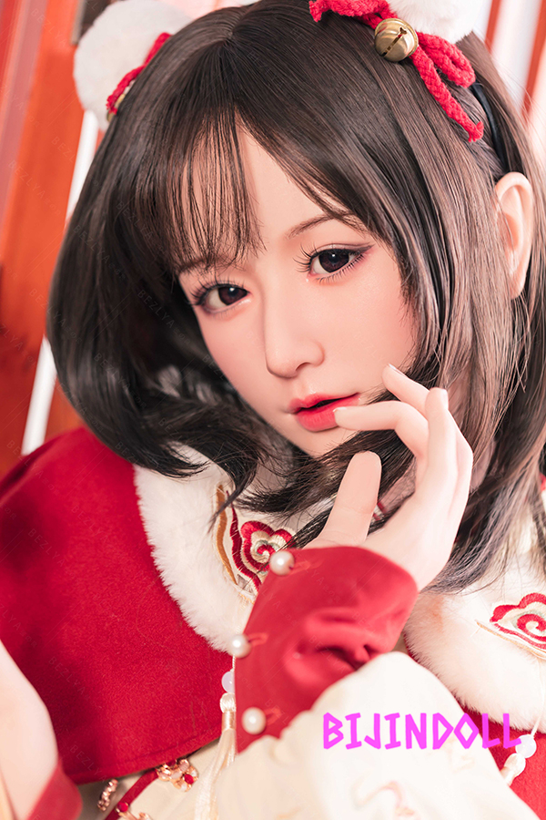 Bezlya Jiegeng 163cm E-cup Silicone head big breasts life-sized real doll popular sex adult tit fuck high quality meat urinal real doll