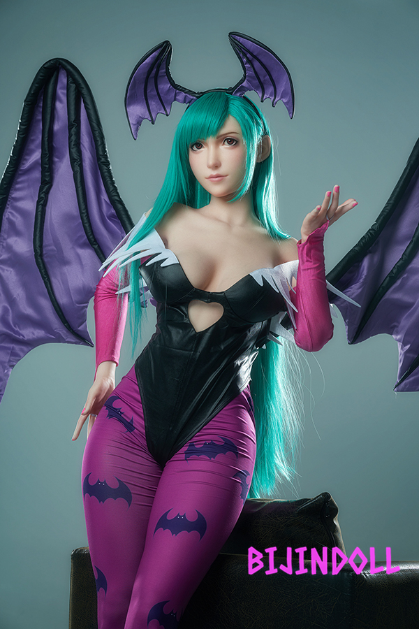 GameLadyNo.03 167cm/65.7″ D-Cup Silicone Most Realistic Green Hair Sex Dolls