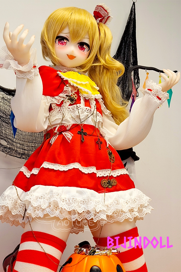 aotumedoll#100 B-cup TPE Flandre Scarlet sex doll Touhou Project flandre cosplay anime doll