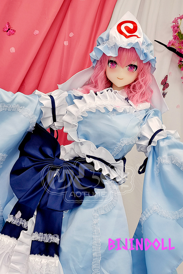 aotumedoll#101 155cm H-cup TPE Yuyuko Saigyouji Anime Sex Doll Touhou Project Doll Game Anime Cosplay Doll