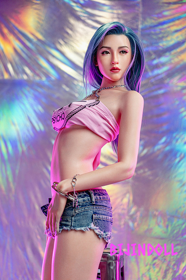 WAXDOLL#GE07 170cm C-cup Silicone Luxury Sex Doll Soft Silicone Head Life-size real sex dutch wife