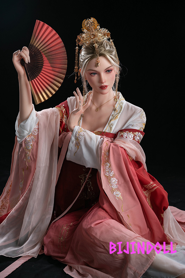 WAXDOLL#GE53 170cm C-cup Silicone Chinese Ancient Beauty Sex Doll Soft Silicone Luxury Dutch Wife