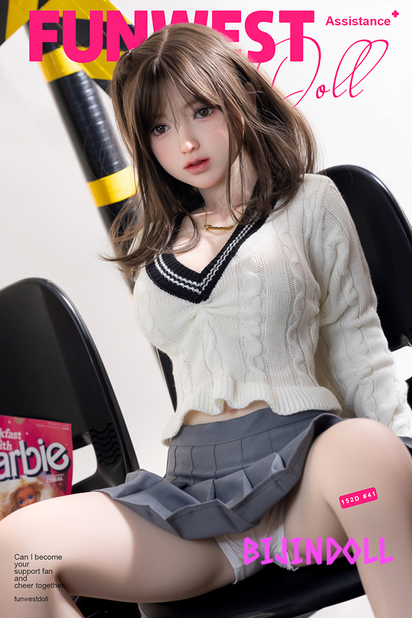 Funwest#090 Amy 152cm D-Cup TPE Latest Sex Doll Real Dutch Wife Slender Doll TPE Doll Sex Spoon Adult Beautiful Doll