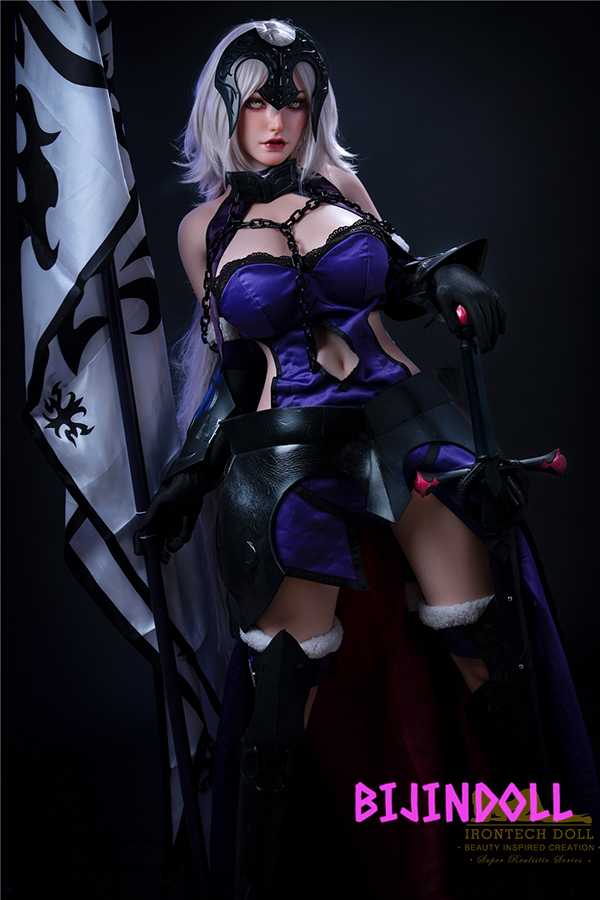 Irontechdoll 165cm G-Cup Silicone Jeanne d'Arc  (Alter) Sex Doll FGO Game Cosplay Dutch Wife
