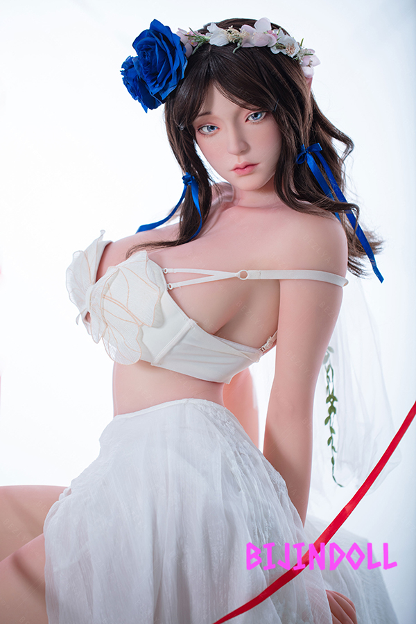 Bezlya 三色堇 155cmM F-cup Silicone head comfortable masturbation sex doll silicone sex pussy dutch doll