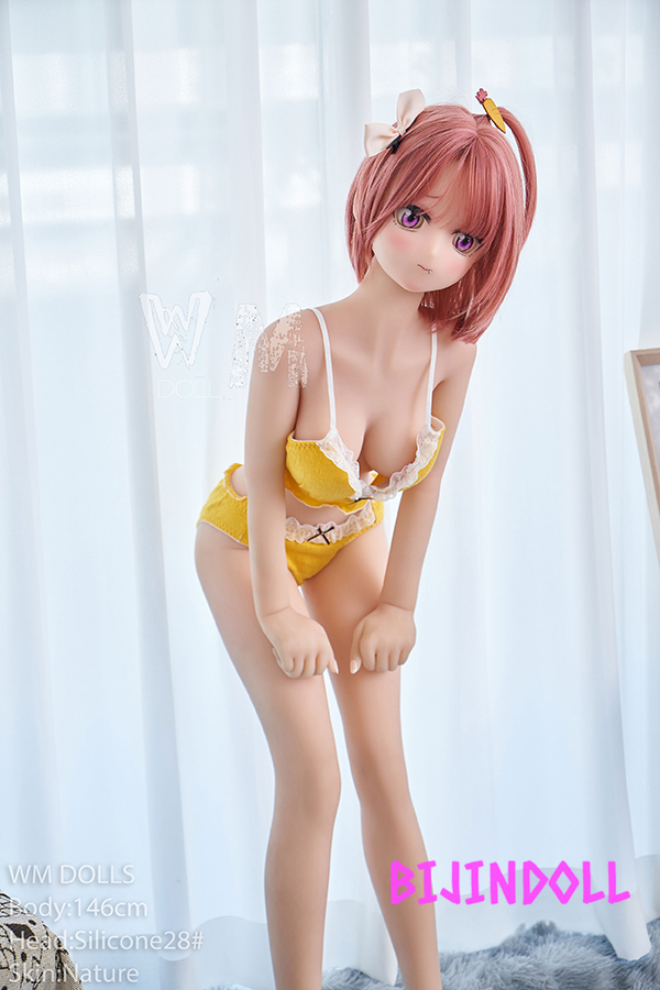 WMDoll#28 146cm C-cup silicone head anime beautiful sex doll Affordable Japanese Anime Sex Dolls