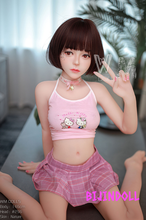 WMDoll#296 146cm Ｂ-cup TPE Beautiful Sex Doll Sexy Life Size Body Sex Erotic Beauty Wife Adult Doll